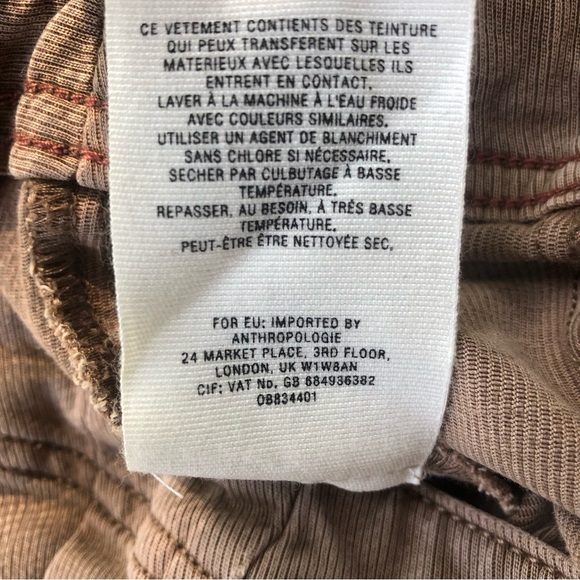 Anthropologie Tan Khaki Skinny Ankle Utility Pants Size 26 - Picture 11 of 11